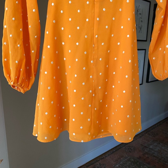 Privacy Please Nich Mini Dress in Marigold sz XS - Picture 9 of 13